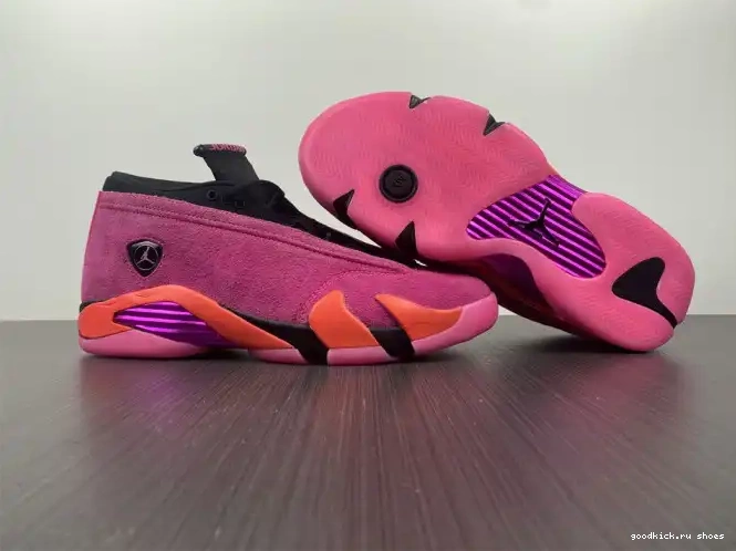 Rep 14 Pink DH4121-600 (W) Retro Shocking Low Jordan 0325
